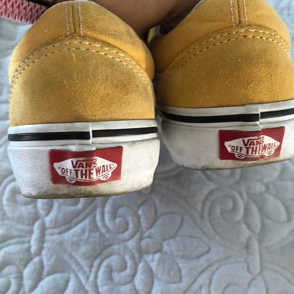 Mustard yellow vans size 6.5